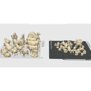 Animales de Granja del Belén — Pack 1 gallery 1