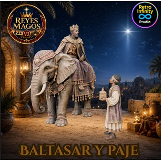 Baltasar y paje