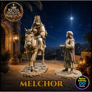 Melchor y paje