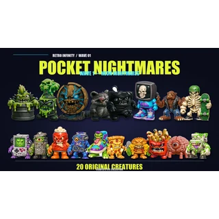 Pocket Nightmares — Wave 1: Neon Nightmares gallery 1